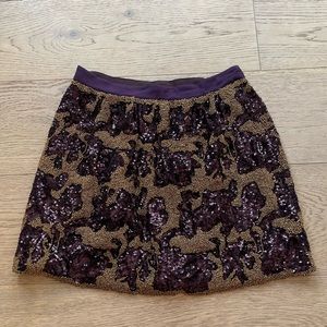Club Monaco Beaded Skirt size 2